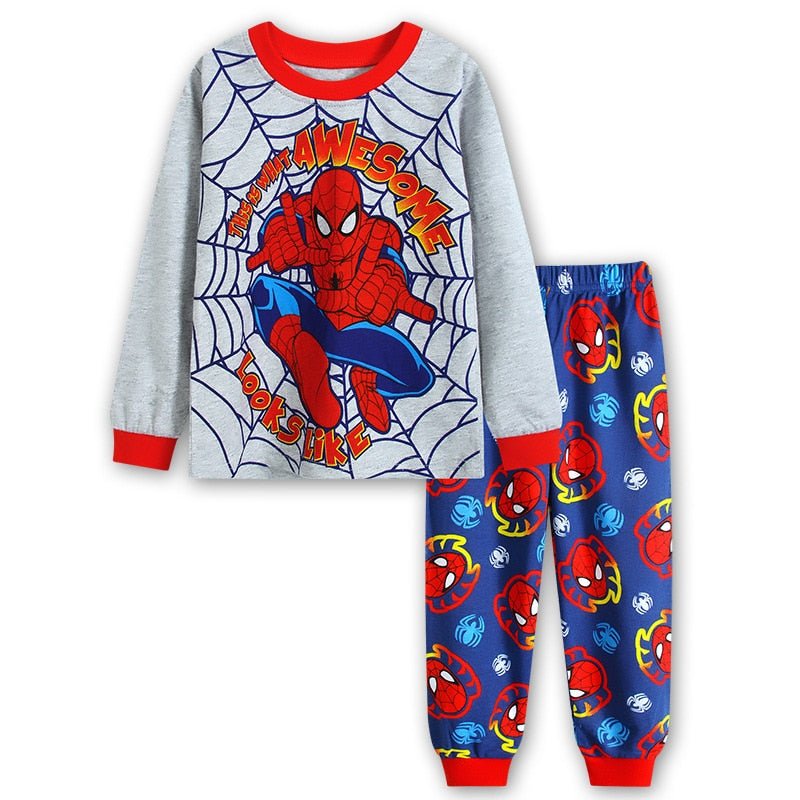 Pijama Infantil Homem-Aranha Manga Longa - Mãe Compra De Mãe