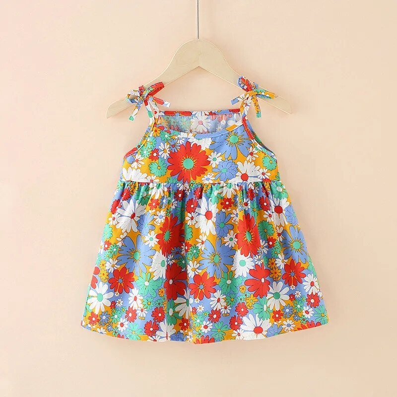 #Promo Vestidos Infantis 100% Algodão | Tam: 1-7 anos #Verão - Mãe Compra De Mãe