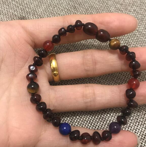 Pulseira de Âmbar para Bebê - Mãe Compra De Mãe