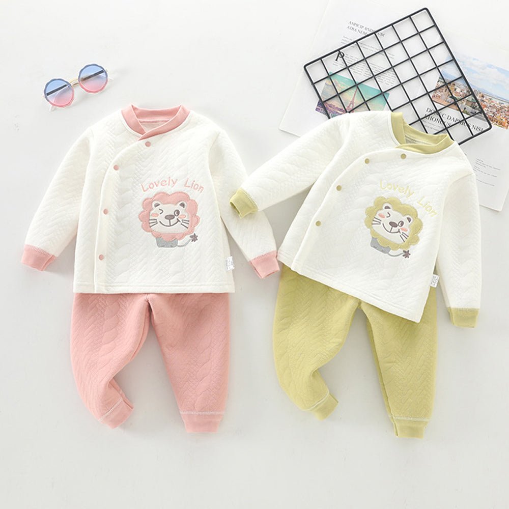 RN-3anos | Cj. Lovely Lion (2pcs) #Unissex - Mãe Compra De Mãe