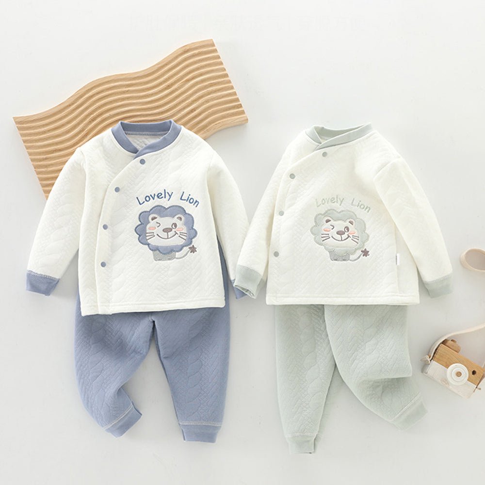 RN-3anos | Cj. Lovely Lion (2pcs) #Unissex - Mãe Compra De Mãe