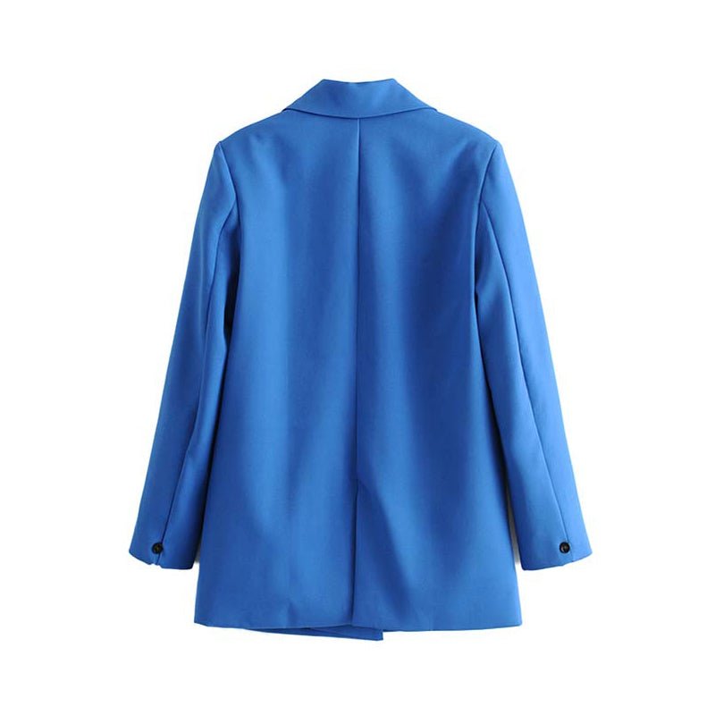 #SALE Blazer Feminino Alongado com Botões - Mãe Compra De Mãe