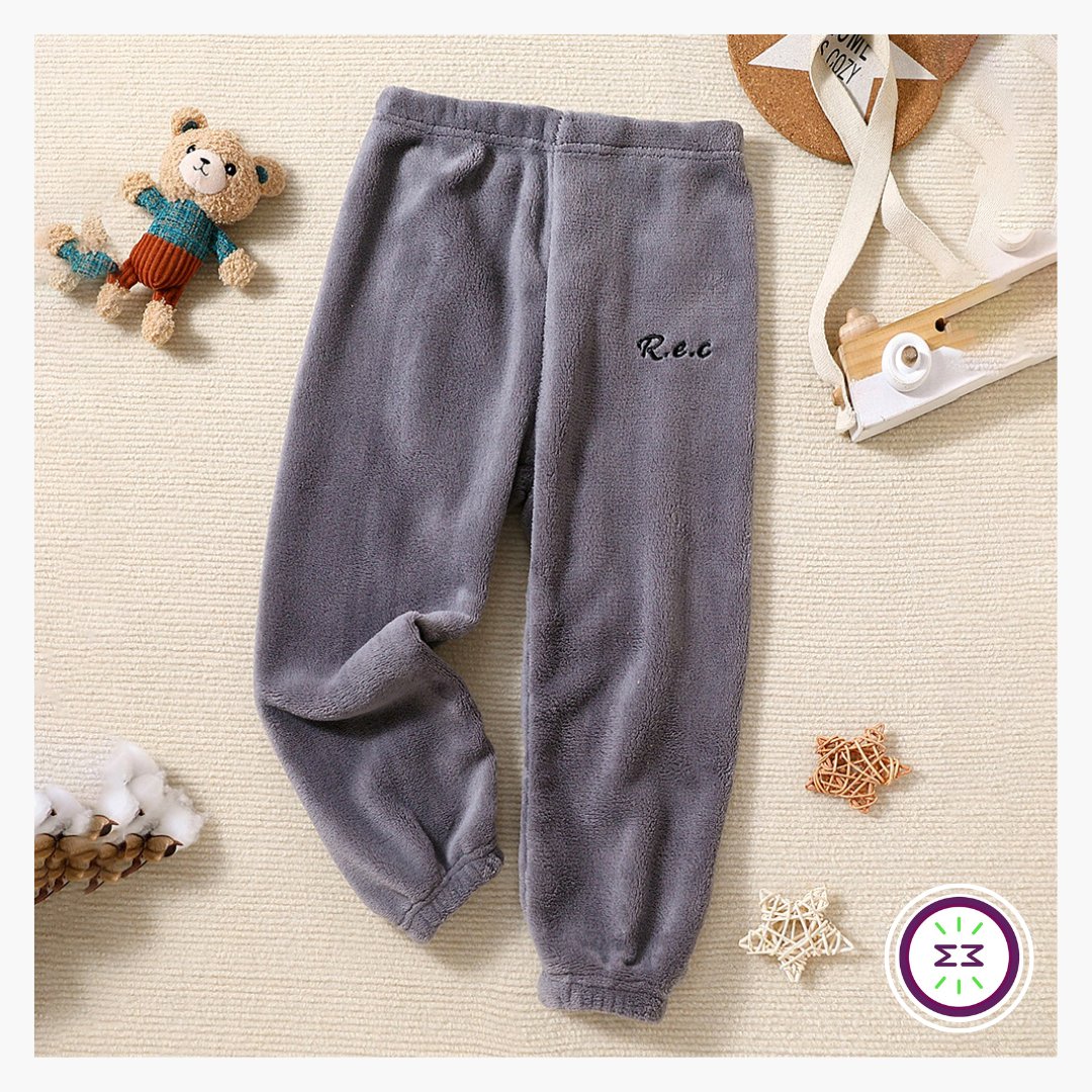 #SALE Calça de Plush Infantil Unissex #Outono #Inverno - Mãe Compra De Mãe