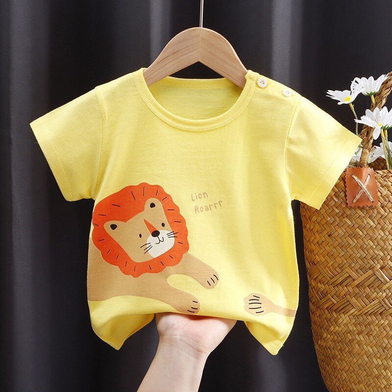 #SALE Camiseta Infantil Manga Curta | Estampas para Meninos e Meninas | Tam 6 Meses a 4 Anos - Mãe Compra De Mãe