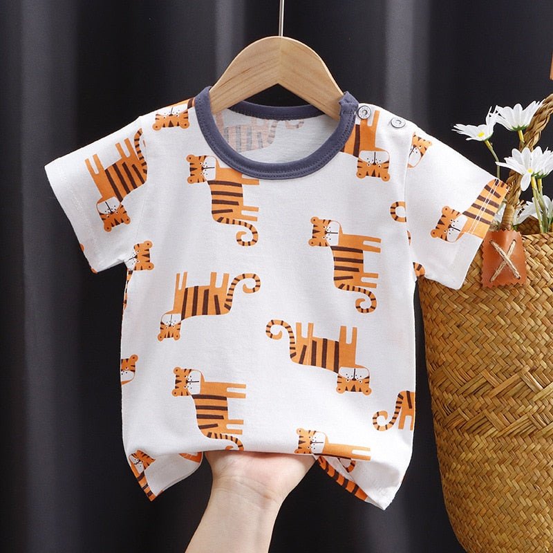 #SALE Camiseta Infantil Manga Curta | Estampas para Meninos e Meninas | Tam 6 Meses a 4 Anos - Mãe Compra De Mãe