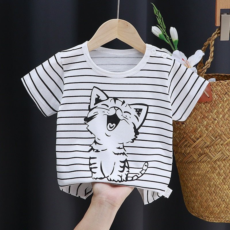 #SALE Camiseta Infantil Manga Curta | Estampas para Meninos e Meninas | Tam 6 Meses a 4 Anos - Mãe Compra De Mãe