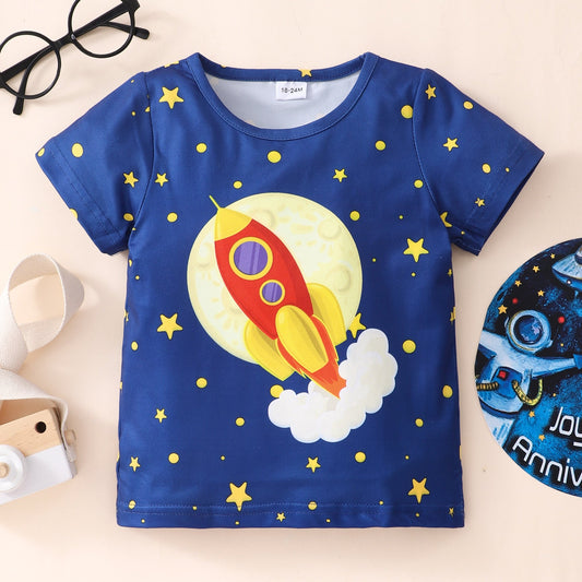 #SALE Camiseta Infantil Rocket | Tam: 18m - 6 anos com Frete Grátis para todo Brasil | por Apenas R$ 38.99! Compre Agora em Mãe Compra De Mãe