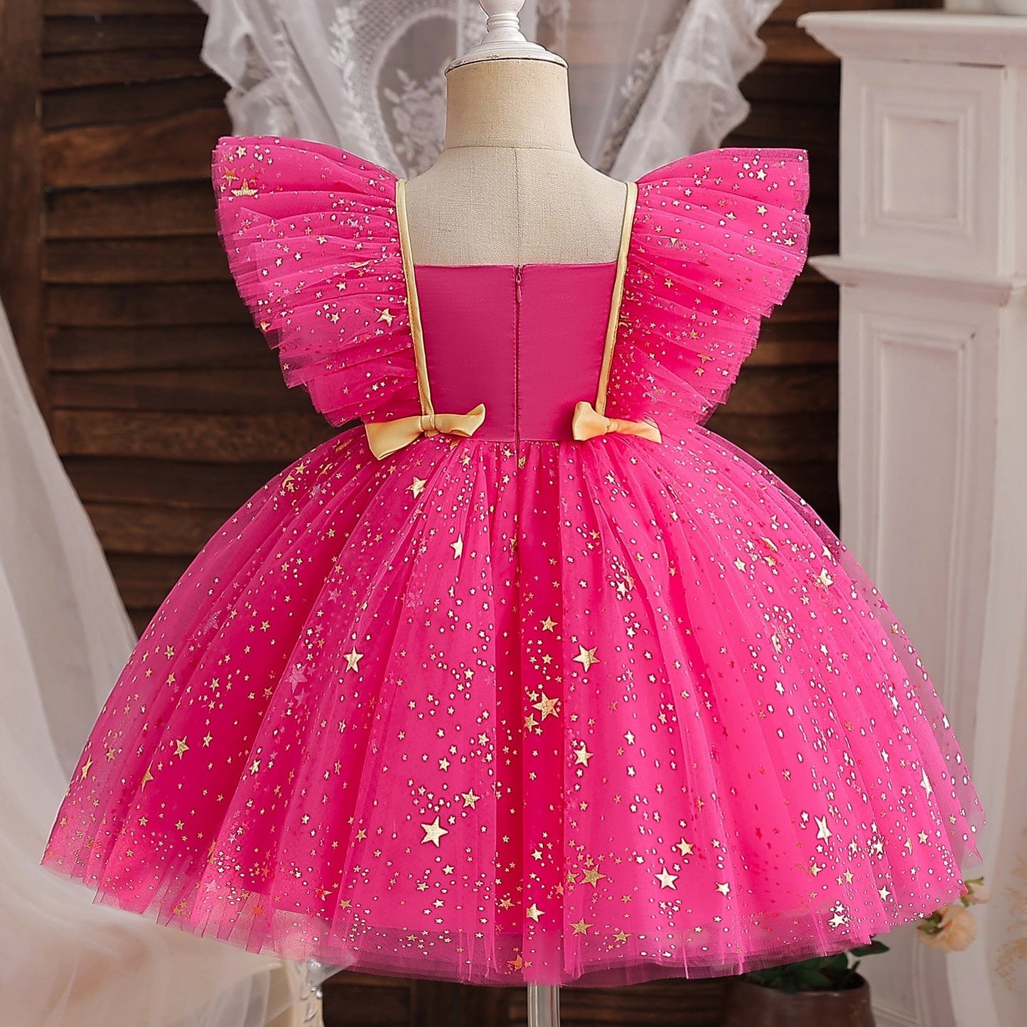 #SALE Vestido de Festa Infantil Miss Sunshine - Tam 9 Meses a 5 Anos