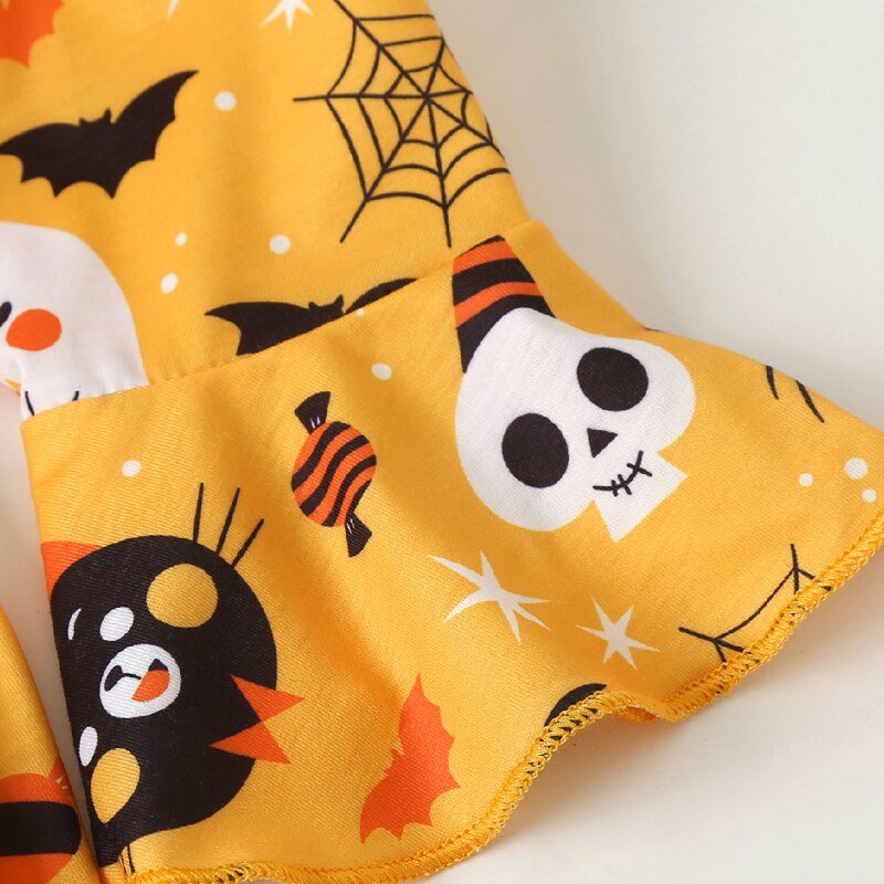 #SALE Vestido Infantil Halloween - Tam 12M a 5 Anos