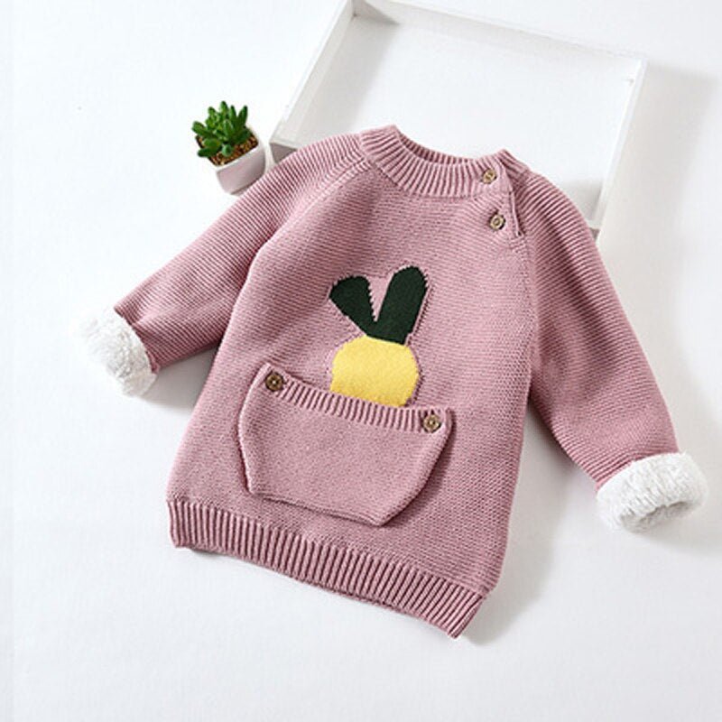 Suéter Tricot Infantil Peluciado - Coleção Originals - RN até 5 anos - Outono / Inverno - Mãe Compra De Mãe