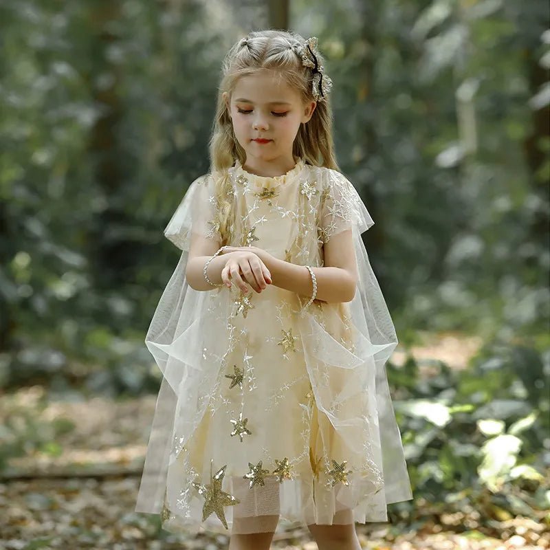 Vestido de Festa Infantil Alya #Lantejoulas - Mãe Compra De Mãe