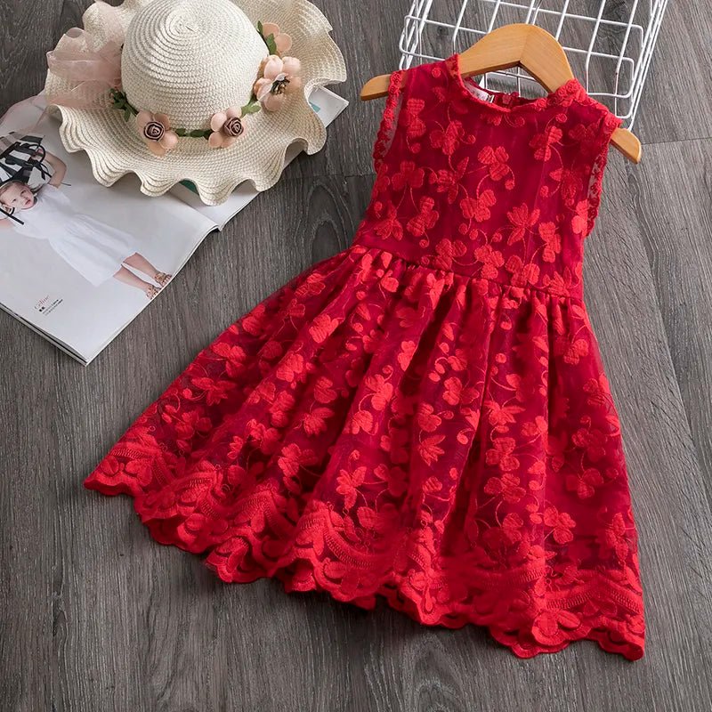 Vestido de Festa Infantil #Zoe Tam: 2-8 anos - Mãe Compra De Mãe