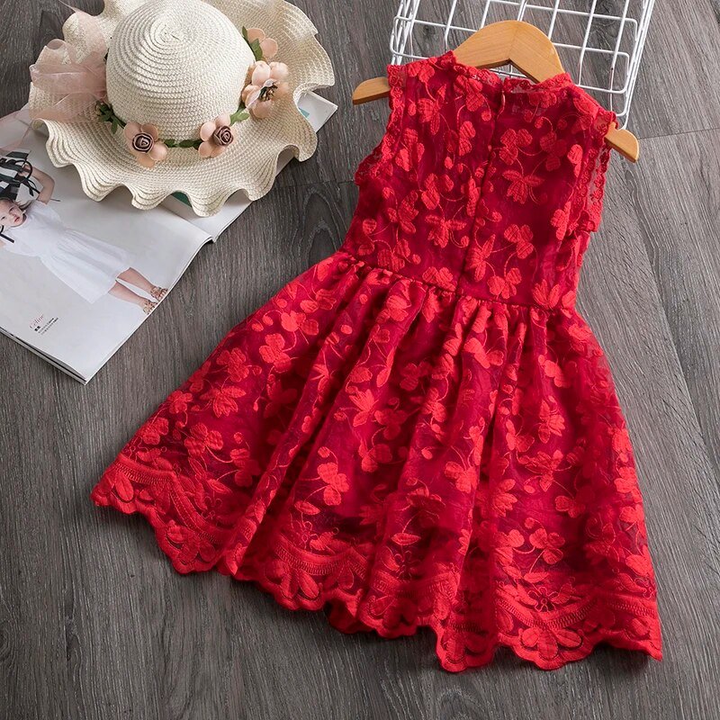 Vestido de Festa Infantil #Zoe Tam: 2-8 anos - Mãe Compra De Mãe