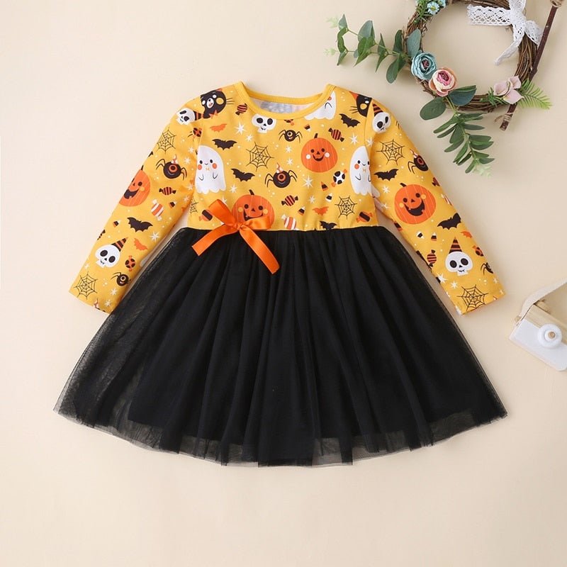 Vestido #Fantasia Halloween Tam: 18m - 6 anos - Mãe Compra De Mãe