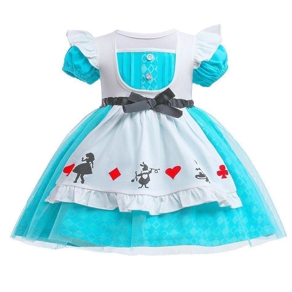 Vestido Fantasia Princesas Rapunzel, Bela, Elza, Branca de Neve e Mais! - Mãe Compra De Mãe