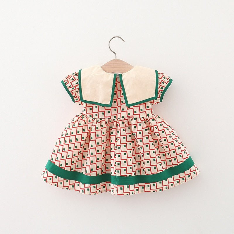 Vestido Fraise de Saison | Tam: 9M -3 anos 100% Algodão - Mãe Compra De Mãe