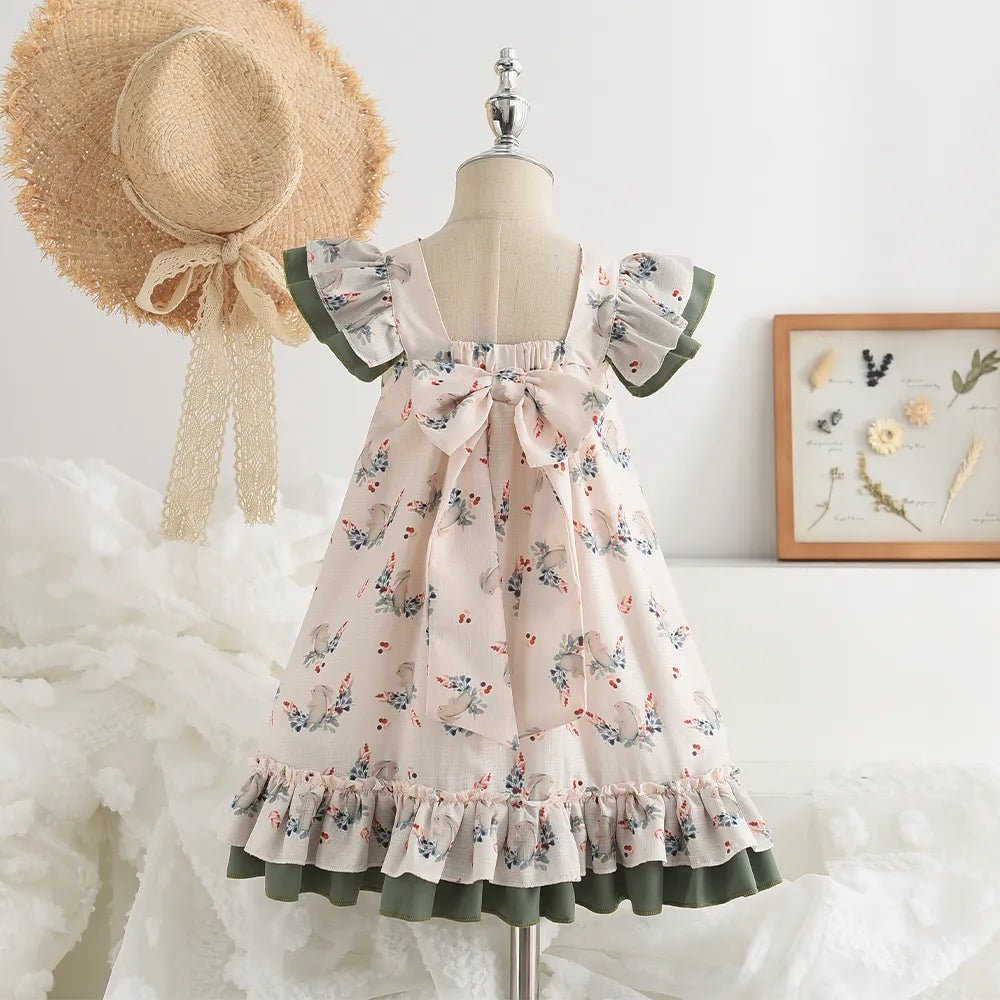 Vestido Infantil Anna - Tam 3 a 7 Anos - Mãe Compra De Mãe