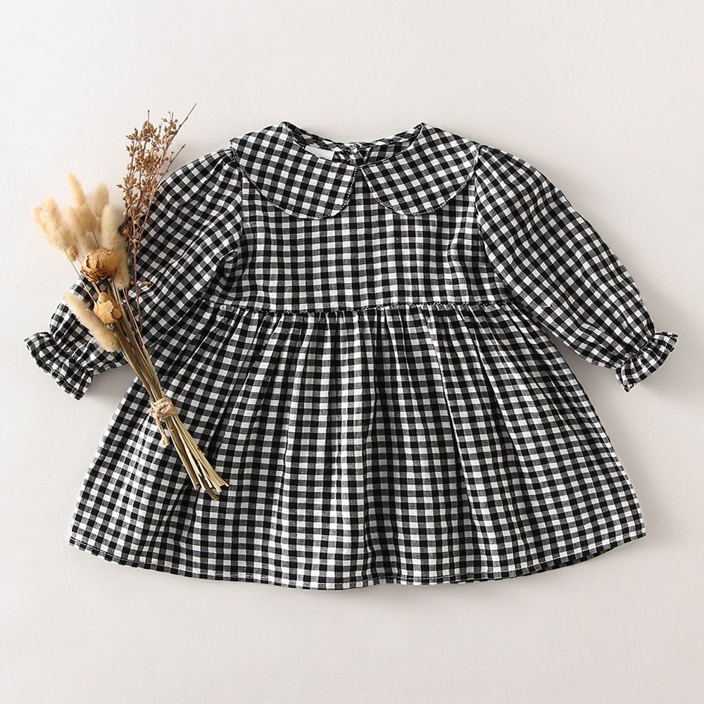 Vestido Infantil Sophie 100% Algodão Tam: 6m - 5 anos - Mãe Compra De Mãe