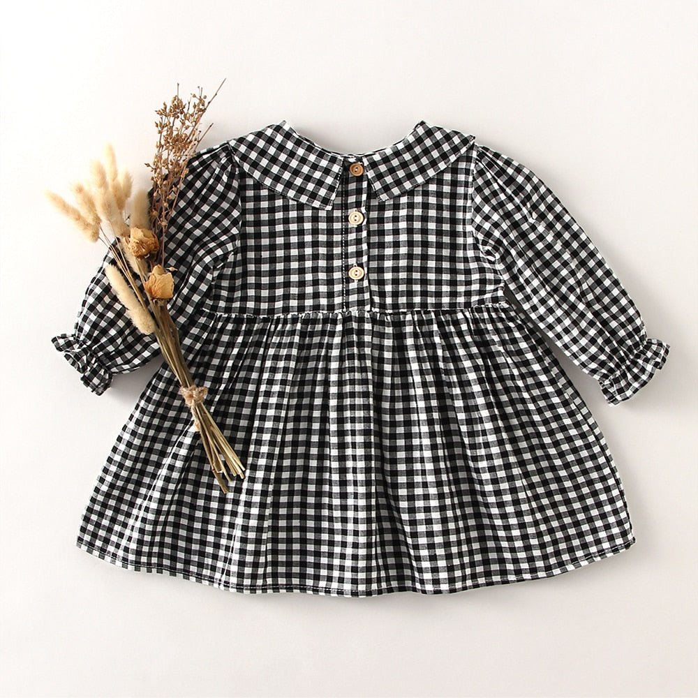 Vestido Infantil Sophie 100% Algodão Tam: 6m - 5 anos - Mãe Compra De Mãe