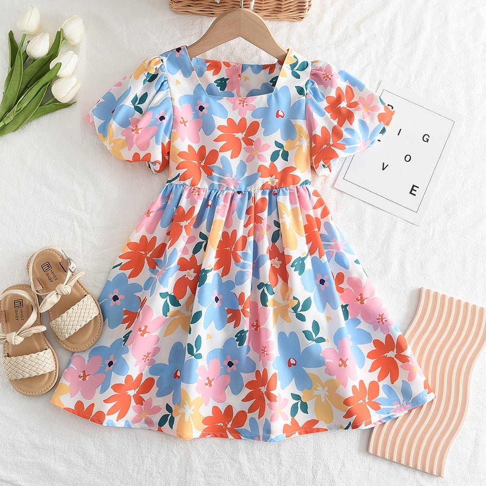 Vestido Infantil St James's Park #Primavera Tam: 2-8 anos - Mãe Compra De Mãe