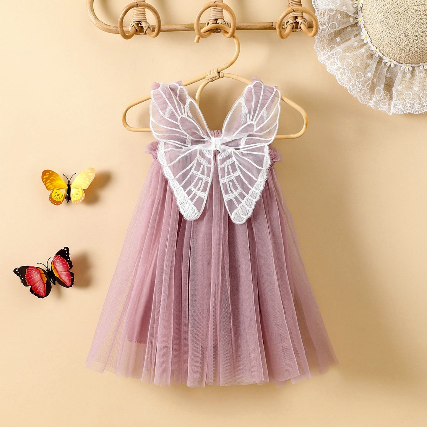 Vestido Infantil Wings - Tam 6M a 4 Anos - Mãe Compra De Mãe