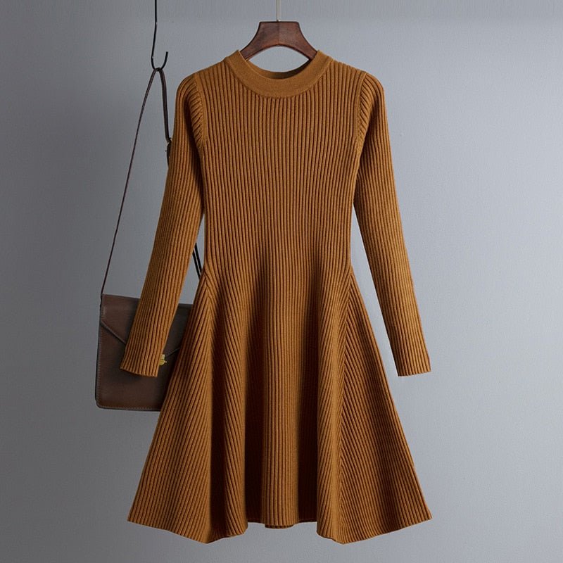 Vestido Suéter Tricot Básico - Mãe Compra De Mãe