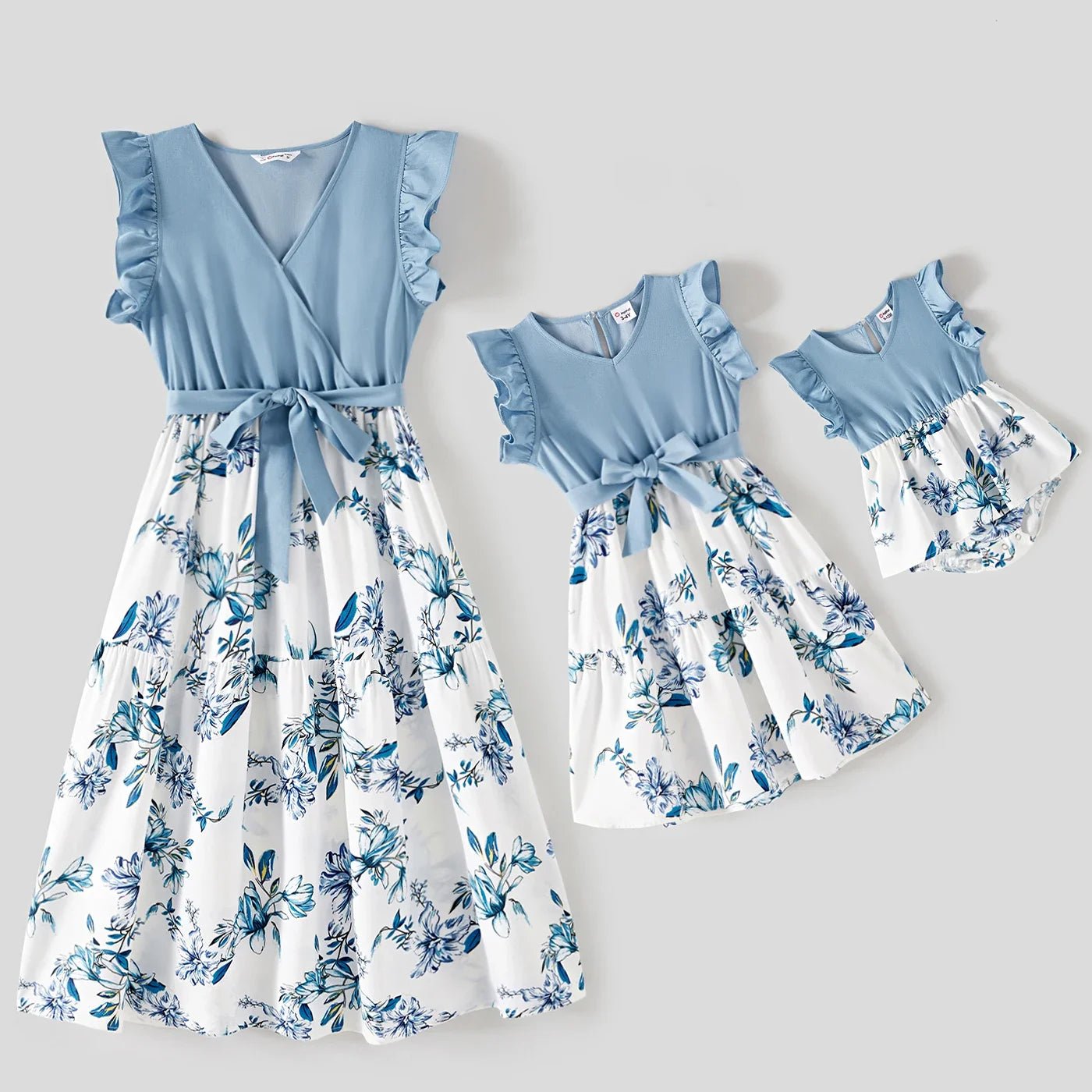 Vestido Tal Mãe Tal Filha Blue - Mãe Compra De Mãe