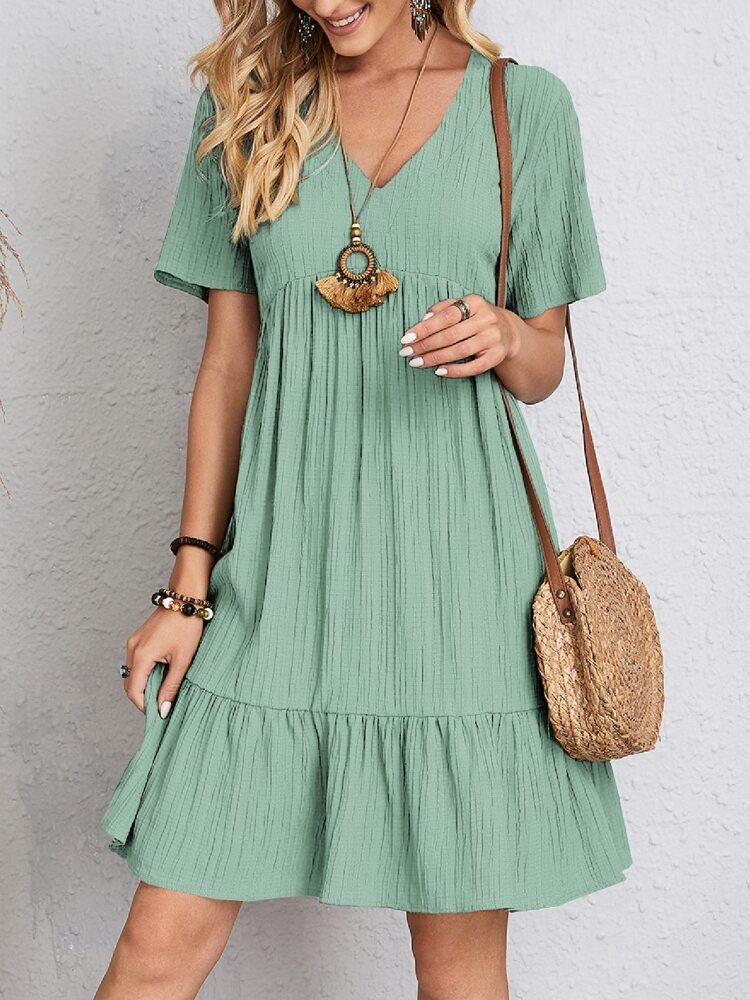 Vestido Vintage Búzios Plissado #ParaNósMães - Mãe Compra De Mãe