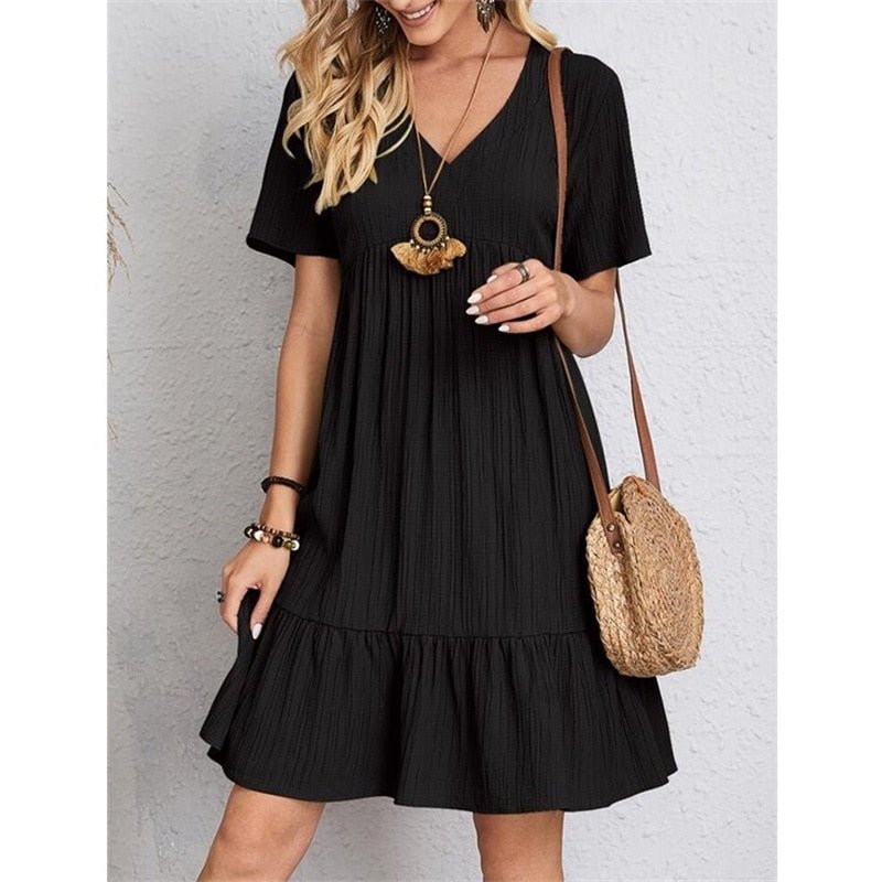 Vestido Vintage Búzios Plissado #ParaNósMães - Mãe Compra De Mãe