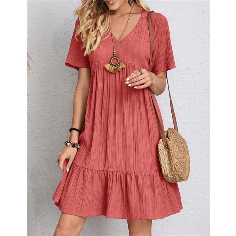 Vestido Vintage Búzios Plissado #ParaNósMães - Mãe Compra De Mãe