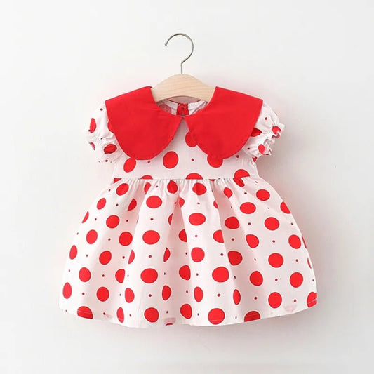 Vestidos de Bolinha #Bebês #Toddlers Tam: 6m-3anos - Mãe Compra De Mãe