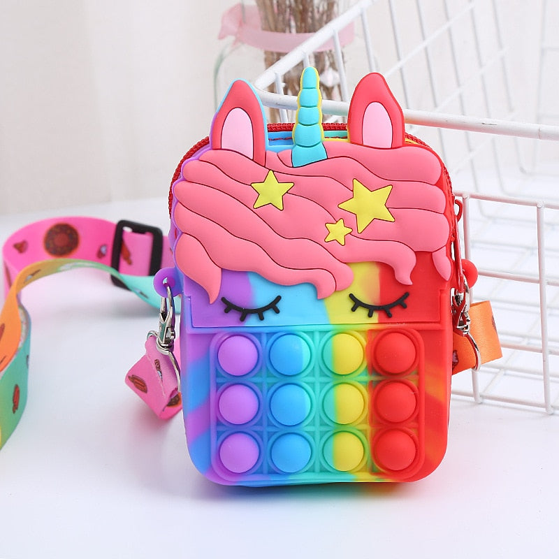 Bolsa Infantil Pop It - Mãe Compra De Mãe