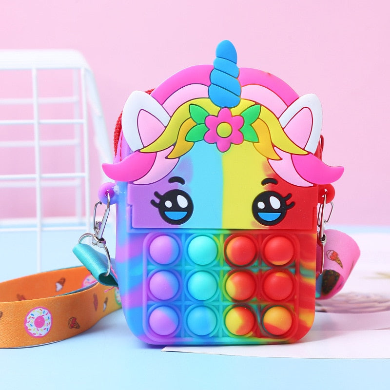 Bolsa Infantil Pop It - Mãe Compra De Mãe